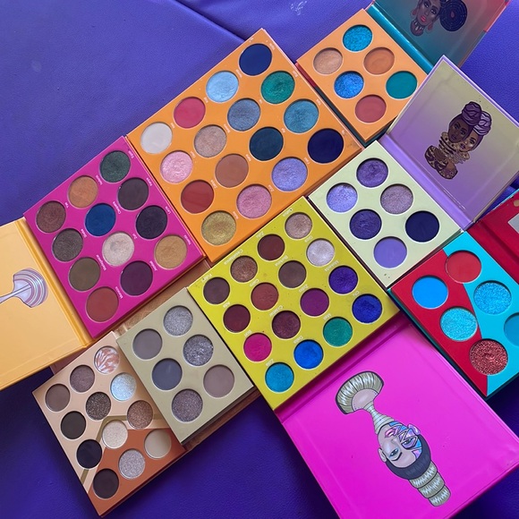 Juvia's Place Other - JUVIAS PLACE eyeshadow palette bundle 8 great pigment palettes new & used